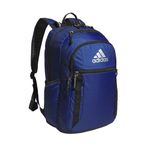 adidas Excel 7 Backpack, Bold Twill Bright Royal- Legend Ink/Black/Silver Metallic, One Size, Excel 7 Backpack