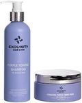EXQUISITA Purple Shampoo for Blonde Hair 250ml + Get a FREE Hydrating Purple Toning Mask 200ml