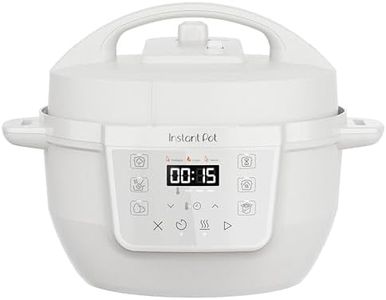 Instant Pot 3.8L Multicooker 7-in-1 Smart Cooker - Pressure Cooker, Slow Cooker, Steamer, Sauté, Yogurt Maker, Egg Cooker and Food Warmer, Stainless Steel Inner Pot, Sea Salt