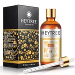 HEYTREE Sweet Orange Essential Oil 100ml - 100% Natural Essential Oils Fresh Citrus Scent- Mood Lifter for Stress Relief - Pefect for Skin, Massage, Diffuser, Aromatherapy