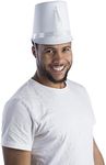 Dress Up America White Marching Band Hat for Adults - Drum Major Hat with White Tassel