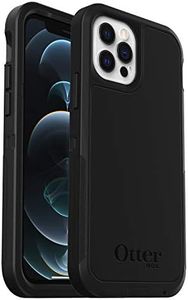 OtterBox 77-82427 Defender Series XT Shockproof and Drop Proof Mobile Phone Protective Case for iPhone 12/12 Pro, Black