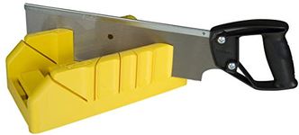 STANLEY 1-19-800 Storage Mitre Box with Saw