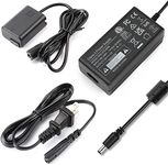 F1TP ACPW20 AC Power Supply Adapter NP-FW50 Dummy Battery Coupler kit for Sony Alpha A6000 A6100 A6300 A6400 A6500 A7II A7RII A7SII A7 A7S A7R A7R2 A7S2 RX10 II III IV Cameras