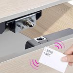 RFID Electronic Cabinet Lock, Hidden NFC Locks for Cabinet Cupboard Drawer