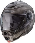 Caberg Droid Flip Up Front Modular DVS Motorcycle Helmet Lid - Rusted Iron XS