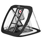 Pop Up Golf Chipping Pitching Practice Net for Men Women, Outdoor Indoor Backyard Target Accessories Swing Training Tool (Black Net Only)