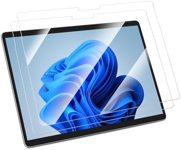 Fintie 2 Pack Screen Protector for Microsoft Surface Pro 11 / Surface Pro 10 / Surface Pro 9 / Surface Pro 8 / Surface Pro X 13 inch, 9H Tempered Glass/HD Clear/Anti Scratch/Support Surface Pen