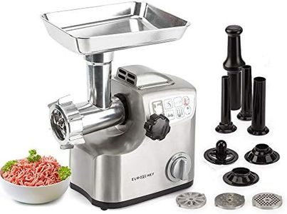 EuroChef 1800W Mincer Sausage Filler Kebbe Maker Electric Meat Grinder
