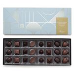 Friars Chocolate Selection Box - No Added Sugar, 24 Chocs | Praline, Caramel, Fruits, Milk & Dark Chocs | Premium Chocolates For Special Occasions & Gifts | Suitable for Vegetarian & Diabetic Diets