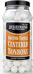 Original Dusted Toffee Centered BonBons Retro Sweets Gift Jar By Berrymans Sweet Shop (Bon Bons) - Classic Sweets, Traditional Taste.