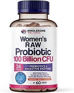 Dr. Formulated Raw Probiotics for Women 100 Billion CFUs Capsules with Prebiotics, Digestive Enzymes, Approved for Adults, Shelf Stable Supplement