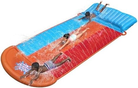 Bestway H2OGO Tsunami Splash Ramp Slide, 16ft Inflatable Water Slide for Garden, Slip and Slide Water Slide for Kids with Built in Sprinklers