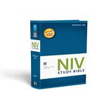 NIV Study Bible, Personal Size, Leathersoft, Gray/Pink, Red