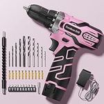 12V Pink Drill, VIWKO Cordless Pink