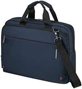Samsonite Network 4 - Borsa per PC portatile da 15,6", 42,5 cm, 15,5 l, colore: Blu