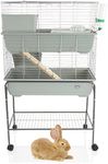 Rabbit/Guinea Pig 2 Tier Indoor Cage with Stand by Cozy Pet 80cm suitable for Rat, Chinchilla and Small Animals Hutch Model: RB80-D + RB80-ST. (We do not ship to CI or IOW.)