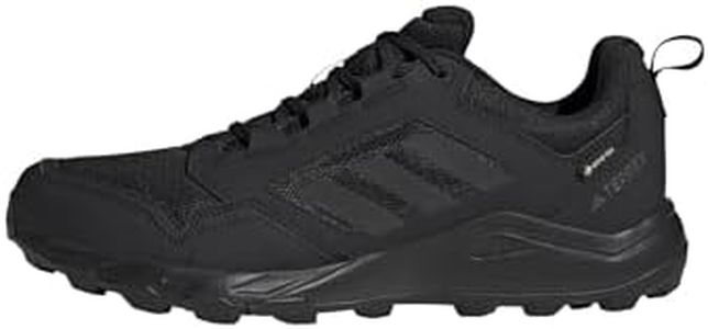 adidas Homme Terrex Tracerocker 2 Gore-TEX Trail Running Shoes Chaussures de Course sur Sentier, Core Black/Core Black/Semi Impact Orange, 43 1/3 EU