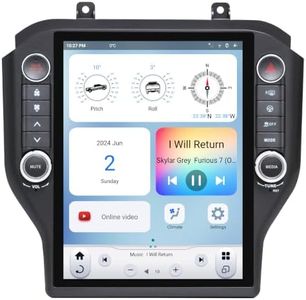 LINKSWELL Gen6 T-Style Car Radio for Mustang 2015-2023,12.1 Inch Screen Android 11 Head Unit with 4+64G,Wireless CarPlay/Android Auto,4G LTE,16 Band EQ,Fast Boot,Backup Camera,SWC,Bluetooth
