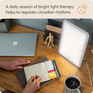 Lumie Vitamin L Light Box – Slim LED SAD Therapy Lamp
