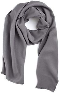 LUTHER PIKE SEATTLE Men's Winter Scarf - Gray