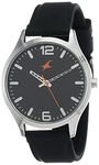 Fastrack Black Dial and Band Analog Plastic Watch For Men -3229SP01