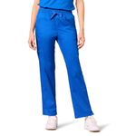 Amazon Essentials Women's Quick-Dry Stretch Scrub Trousers (Available in Plus Size), Blue, L