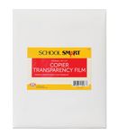 School Smart Copier Transparency Film Without Sensing Strip - 8 1/2 x 11 inches - Pack of 100