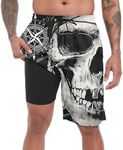 FT FENTENG Mens Swim Trunks with Co