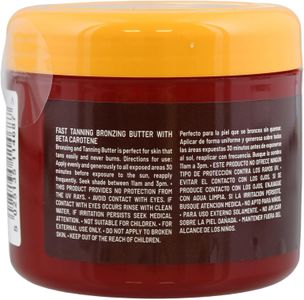 Malibu Sun Bronzing Body Butter – Fast Tanning, Beta Carotene, 300ml