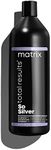 Matrix So Silver hydrating Conditioner to Hydrate and Nourish Blonde, Grey and Silver Hair, Total Results 300ml