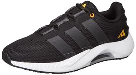 adidas Mens Fluxx pace M CBLACK/GRESIX/PREYEL Running Shoe - 8 UK (IQ8969)