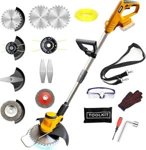 Cordless Weed Wacker for Dewalt 20V Battery, 4 in 1 Weed Eater