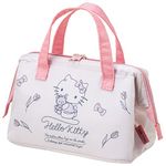 SKATER KGA1-A Hello Kitty Line Design Insulated Lunch Bag, Coin Purse