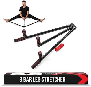 3 Bar Leg Stretcher – Stainless Steel Split Machine MMA Equipment Hamstring Stretcher Device Boosts Range of Motion and Stretching Flexibility – Yoga, Ballet, Dance and Gymnastics Training Equipment