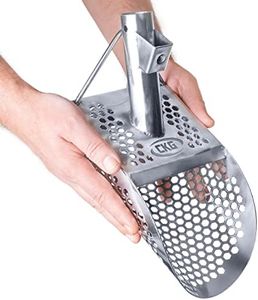 Beach Sand Scoop with Handle Metal Detecting Tool Stainless Steel Detector 3 Days Delivery Tool Stainless Steel Water Metal Detecting Fast Sifting Metal Detector New 1.5 mm