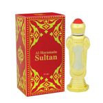 Al Haramain Sultan 12ml Perfume Oil | Luxury Unisex Arabic Attar | Long-Lasting Alcohol-Free Concentrated Perfume | Premium Floral Fruity Woody Fragrance for Women | Elegant Travel-Friendly Bottle