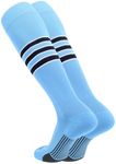 Twin City Dugout Series Socks Columbia Blue | White | Navy Large