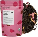 Heavenly Tea Leaves Rose Black, Bulk Loose Leaf Black Tea, 1 Lb. (Approx. 200 Cups) - Strong, Full Bodied, Floral, Great For Hot Or Iced Tea, Antioxidant Rich