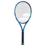 Babolat Pure Drive Tennis Racquet - Strung with 16g White Babolat Syn Gut at Mid-Range Tension (4 1/2" Grip)