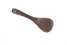 Wooden Handemade Natural Wood Cooking & Serving Rice Spoon with Natural Colour & Polished