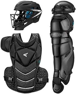 Easton | JEN SCHRO The Very Best Fastpitch Softball Catcher's Equipment | Box Set | NOCSAE Certified | Medium | Black