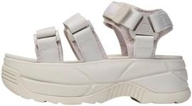 Shaka Neo Bungee Chunky Women's Thick Sole Sandals, Supo Sandals, Outdoors, Neo Bungee Chunky, All Linen 00R -NEW, 25.0 cm