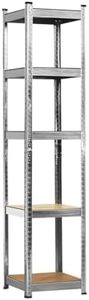 THINIA HOME Estantería Modular con 5 Baldas Ajustables 180x40x40cm 175Kg