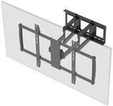 Monoprice Stable Series Full-Motion Articulating TV Wall Mount Bracket for TVs 60in to 100in Max Weight 176 lbs Extends from 2.8in to 24.6in VESA Up to 600x900 Concrete & Brick UL Certified