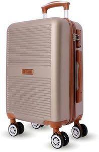 EL CABALLO - Maletas de Viaje Cabina - Maleta Cabina - Maletas de Viaje - Maleta de Cabina Resistente 52x35x20 Ryannair- Trolley Equipaje para Avion Resistente con 4 Ruedas de 360º y candado TSA