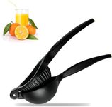 Manual Lemon Squeezer Heavy Duty,Premium Metal Aluminum Alloy,Single Press Hand,Anti corrosion,Orange Lime Citrus Orange Apple fresh Fruit Press Juice Extractor,Easy to Use and Effective Juicing