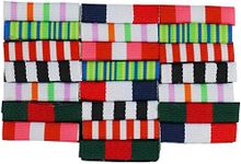 Skeleteen Military Combat Medal Ribbons - Pretend Army War Hero Costume Accessories Ribbon Medals Pins