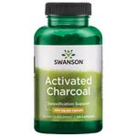 Swanson Charcoal 260 Mg 120 Capsules