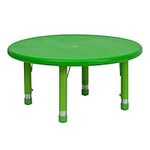 Flash Furniture 33'' Round Green Pl
